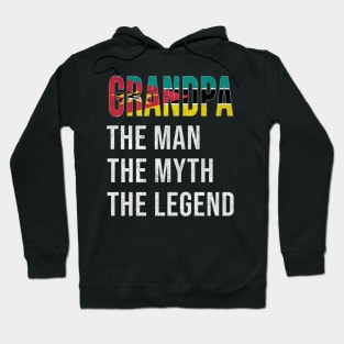 Grand Father Mozambican Grandpa The Man The Myth The Legend - Gift for Mozambican Dad With Roots From  Mozambique Hoodie
